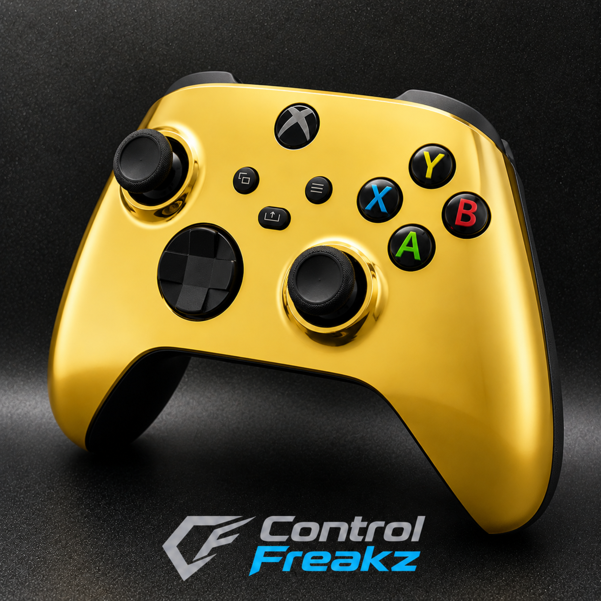 Gold Xbox Performance Controller