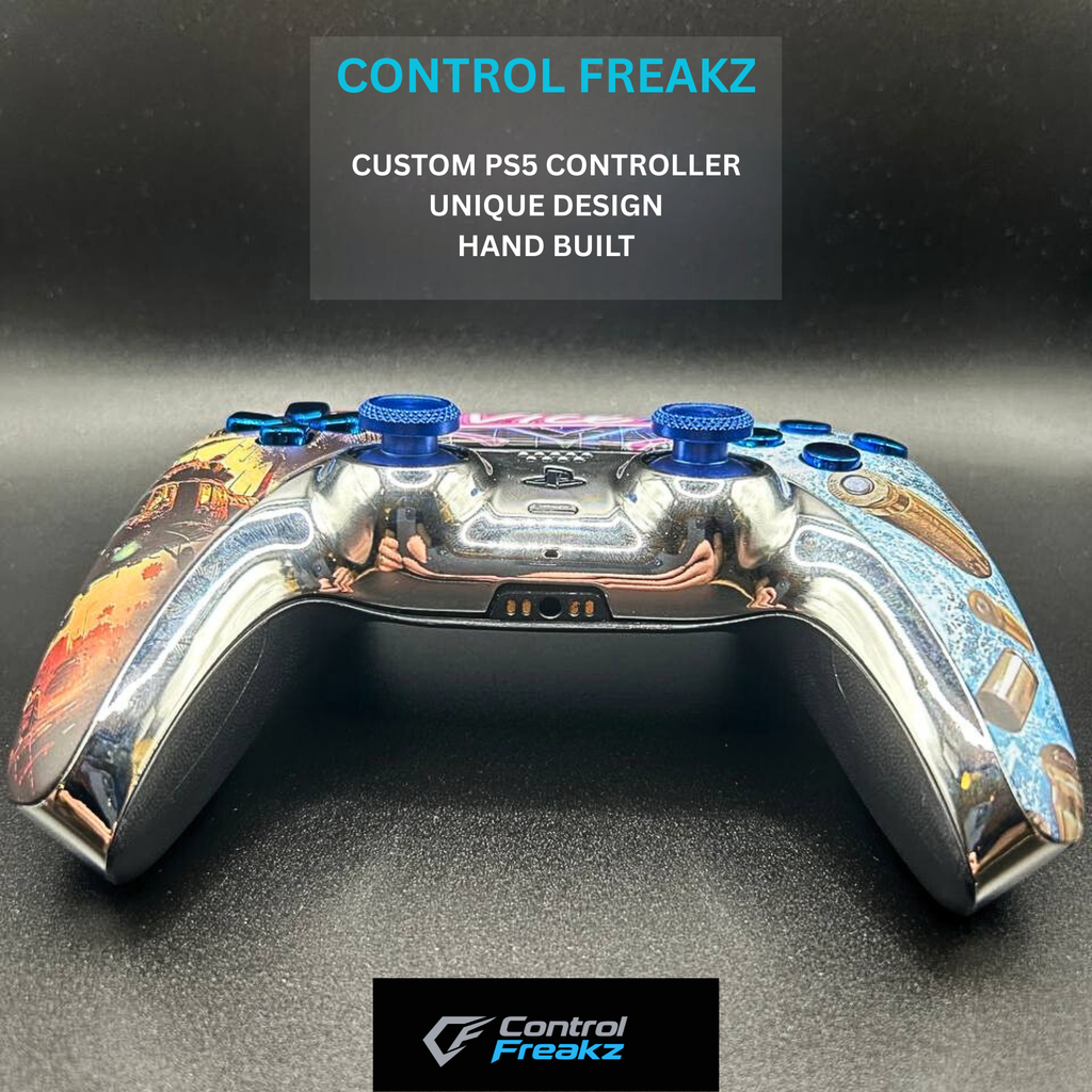 Control Freakz PS5 Vice City Edition Controller – Chrome Performance Build