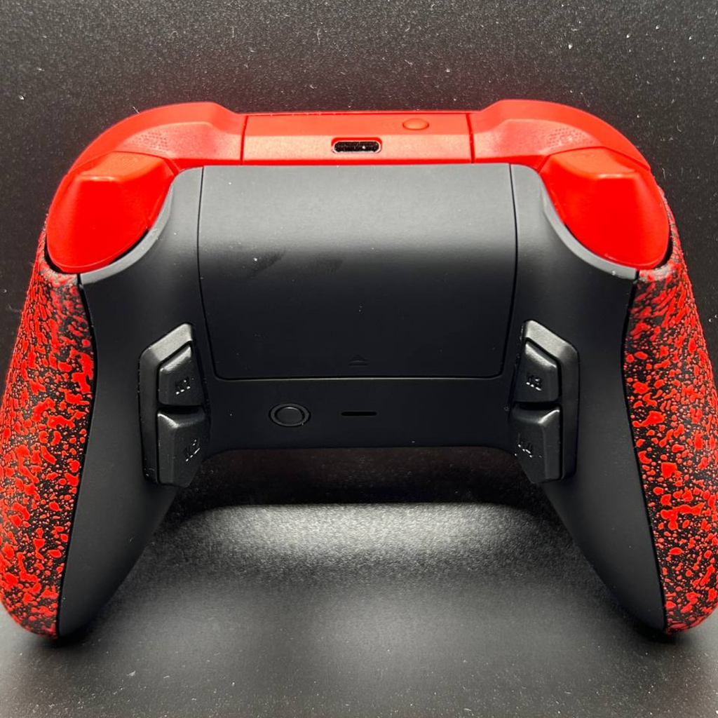 Control Freakz Crimson Stealth Xbox Controller – Paddle Performance Edition